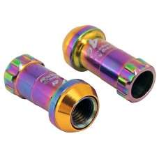 Porca De Roda com Anti Furto (Lug Nuts) 20 Peças 45mm M12 X 1,5 - Neo chrome