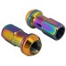 Porca De Roda com Anti Furto (Lug Nuts) 20 Peças 45mm M12 X 1,5 - Neo chrome