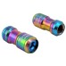 Porca De Roda com Anti Furto (Lug Nuts) 20 Peças 45mm M12 X 1,25 - Neo chrome - V2