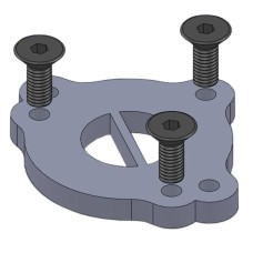 Kit adaptador de válvula fixação 