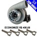 Turbina Turbo C Billet + Biela Forjada Super A-Beam 144mm 1000cv para VW AP - Jogo com 4 unidades