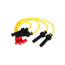 Cabo de vela de silicone 8.8mm para Fiat Tempra Sport Amarelo/Vermelho/Preto