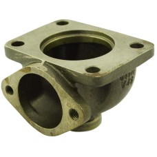 Carcaça fundida de válvula wastegate X-Flow