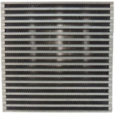 Colmeia de intercooler ar/ar 300x300x75mm tipo Bar & Plate / SPA 100% alumínio