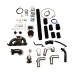 Kit turbo VW Golf / Audi A3 1.8 20V aspirado - Padrão T3 - SEM TURBINA