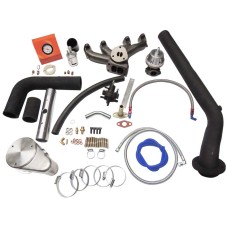 Kit Turbo VW AP 8V multiponto pulsativo no farol Gol G1 (quadrado) - T3 - SEM TURBINA