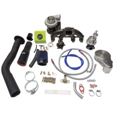 Kit Turbo AP 1.6 / 1.8 8v Carburado T3 Monofluxo Para Baixo - COM TURBINA SPA300