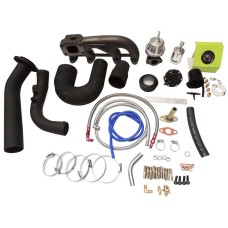 Kit Turbo VW AP 8V multiponto carros c/ A/C D/H coletor deslocado - SEM TURBINA