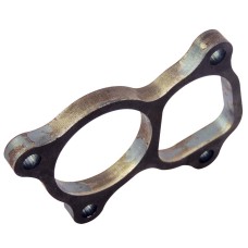 Flange de saída de escape 4 furos para turbos T2