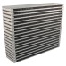 Colmeia de intercooler ar/ar 340x300x75mm tipo Bar & Plate / SPA 100% alumínio