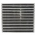 Colmeia de intercooler ar/ar 340x300x75mm tipo Bar & Plate / SPA 100% alumínio