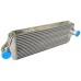 Intercooler ar/ar 600x242x75mm com colméia tipo Bar & Plate