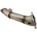 Downpipe em inox para Nissan GT-R R35 (09>)