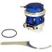 Wastegate SPA Boosted 60mm - Fixação V-Band + Blow Off Slim 50mm - Azul