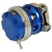 Wastegate SPA Boosted 60mm - Fixação V-Band + Blow Off Slim 50mm - Azul